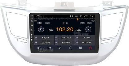 Autoradio Hyundai Tucson – Infotainmentsysteem – Multimedia Speler – Navigatie Systeem – Touchscreen Radio – Android 10 – 9 Inch Display – Bluetooth & WiFi
