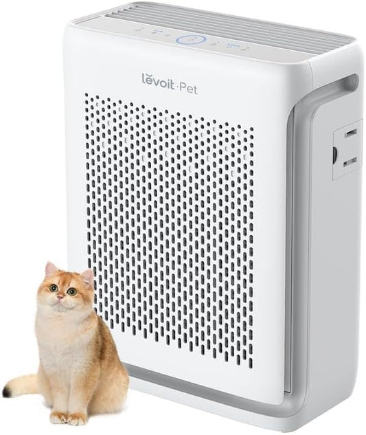 LEVOIT | HEPA luchtreiniger | Air Purifier met lichtsensor en wasbaar voorfilter | stil | CADR 243 m³/h, woning tot 52 m² | verwijdert 99,97% van stof, pollen, dierenharen en geuren | diermodus