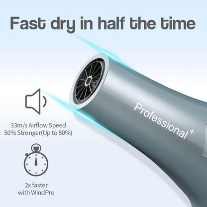 Professionele Haardroger Blauw – Föhn – Haarföhn – Ionen Föhn – Salon Föhn – 33 m/s Sneldrogend – 120 Miljoen Negatieve Ionen