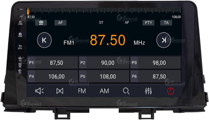 Android autoradio JF-039KR-X7C-1 compatibel met Kia Rio/Stonic | CarPlay en Android Auto | GPS | DAB+ | 9 inch HD | Made in Italy