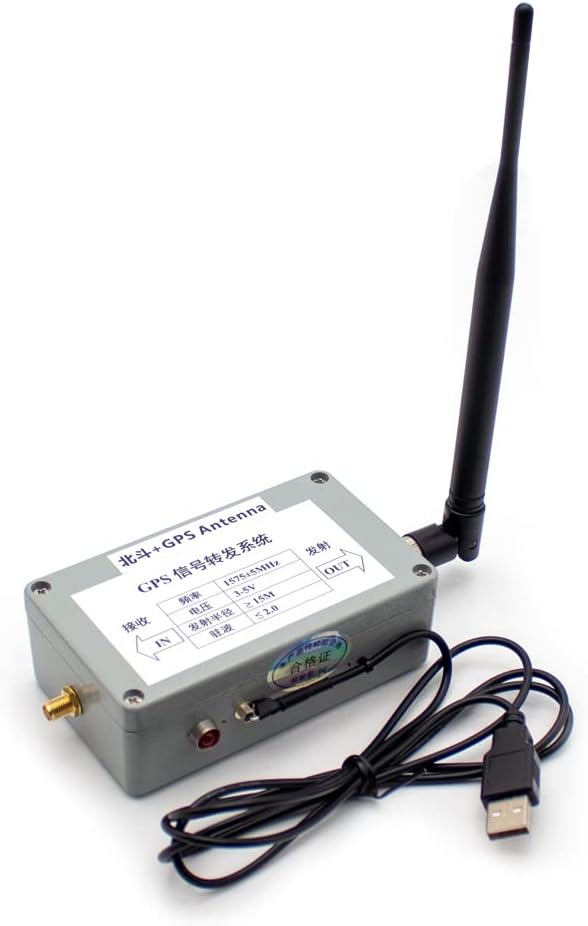 Toplionace Indoor GPS Signaal Repeater Versterker Transfer L1 BD2 Volledige Kit met 15m Paddestoel Ontvangende Antenne