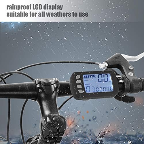 Alomejor 36 V/48 V, 250 W/350 W, borstelloze motorbesturing, lcd-paneelkit, e-bike-ombouw voor e-bike-scooter