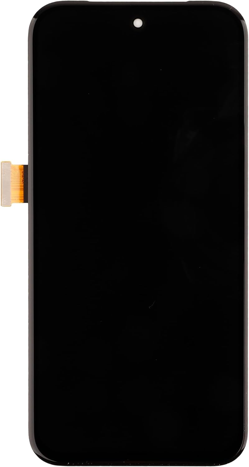 LCD digitaal display, vervanging compatibel met Pixel 8A (zwart met frame) LCD-display, touchscreen, digitizer, montage met reparatiegereedschap
