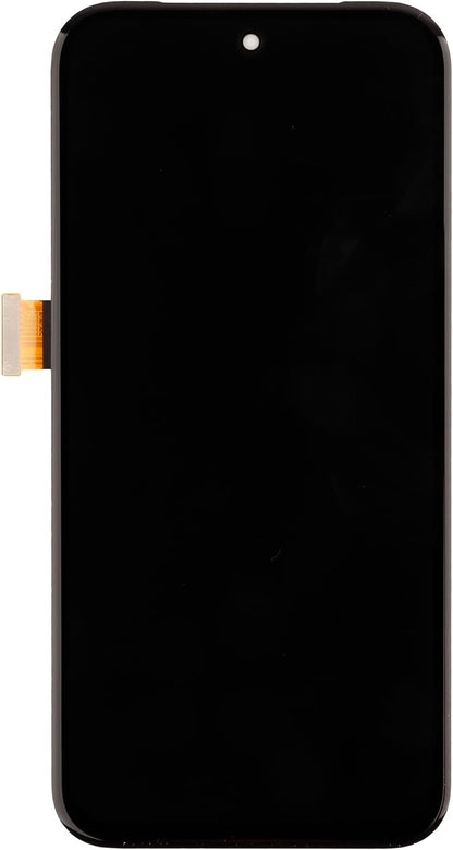 LCD digitaal display, vervanging compatibel met Pixel 8A (zwart met frame) LCD-display, touchscreen, digitizer, montage met reparatiegereedschap