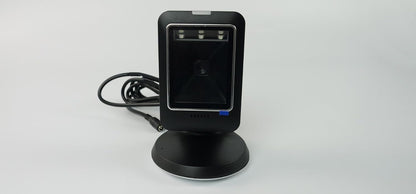 HD-S63-RS232, Streepjescodescanner, QR/1D/2D-lezer, RS232, Auto-Sense, IP54, Plug & Play, Compatibel met Meerdere Besturingssystemen, Lezen van Schermen