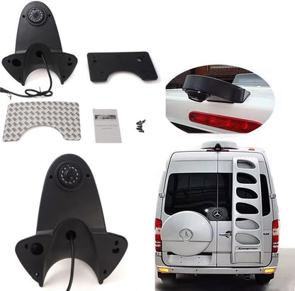 Auto achteruitrijcamera + 7 inch achteruitkijkspiegel, voor Mercedes Benz Sprinter B906 209 210 211 213 214 215 216 218 309 310 311 313 314 315 316 318 319 324 411 1 413 414, 415, 416, 418, 424, 510