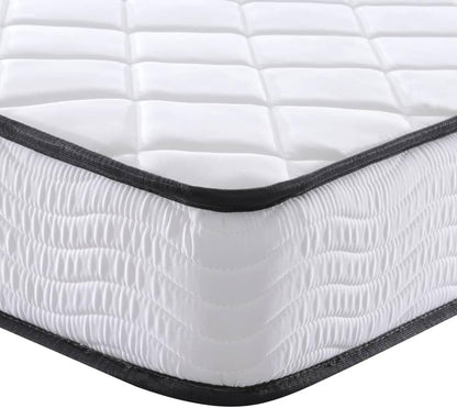vidaXL Schuimmatras middelzacht 200x200 cm, tweepersoonsmatras, tweepersoons matras, matras schuimrubber, foam matras, matras schuim