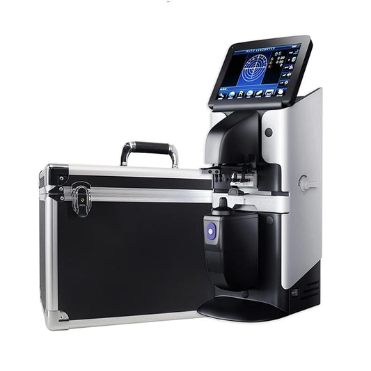 LCD Lensometer Focimeter Lens Meter 7 inch Screen Touchscreen Focimeter Nieuwe Digitale Auto PD UV Printer PD Meter JD-2600A