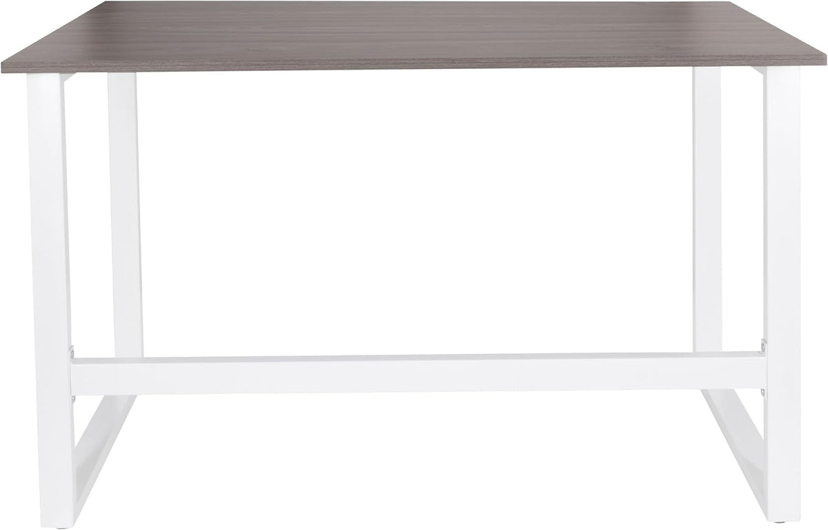 hjh OFFICE Bureau, grijs/wit, 120 x 60 cm