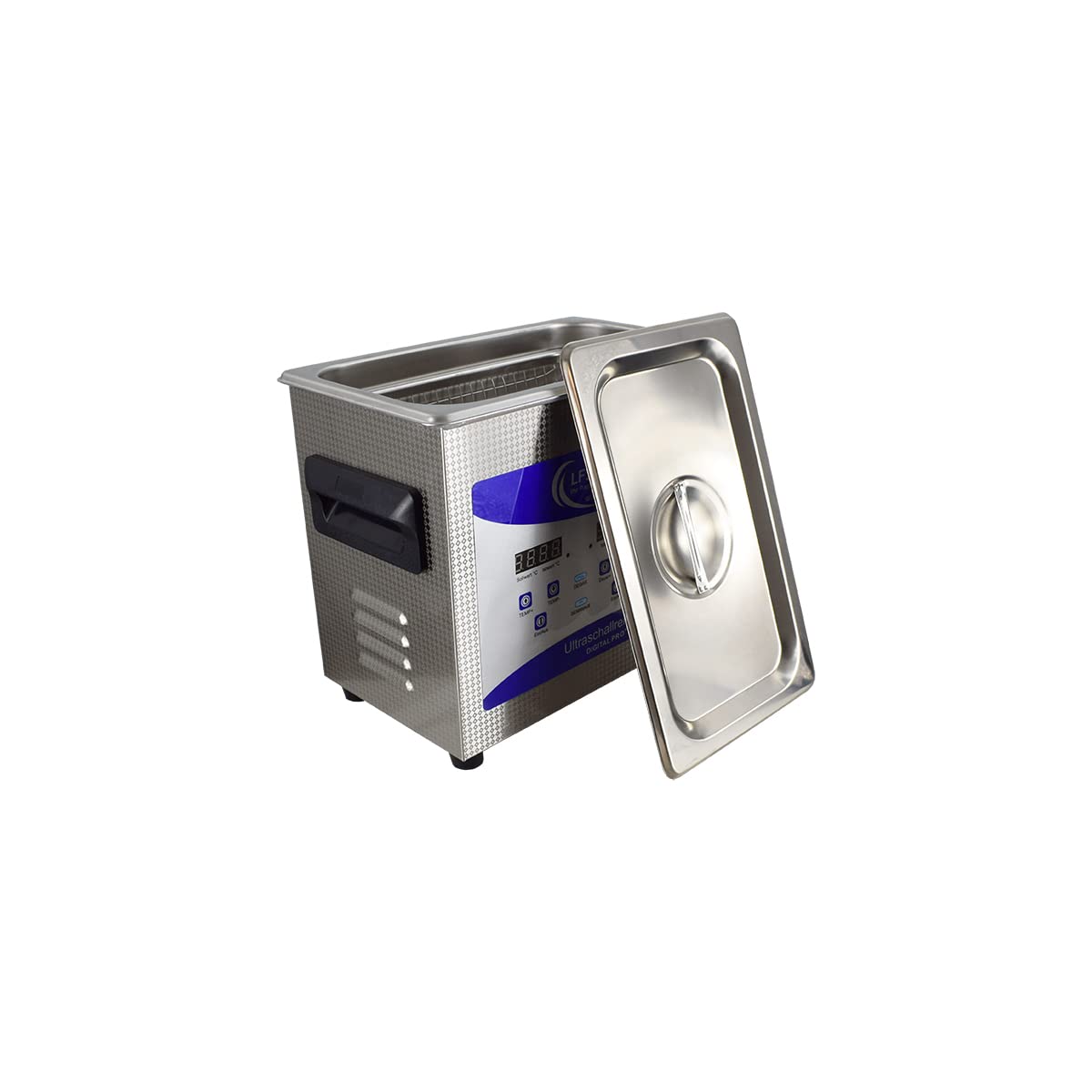 Ultrasoon Reiniger – Ultrasoon Apparaat – Sieradenreiniger – Elektronica Cleaner – Medische Instrumentenreiniger – 3,2 Liter Inhoud – Dégas-Functie en Semiwave-Modus