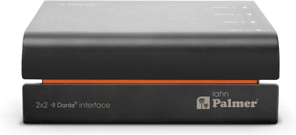 2x2 Dante Interface – Audio Interface – Netwerkinterface – Dante Converter – Dante Adapter – Bidirectionele Omzetting Van Analoge Audio – 48V Fantoomvoeding Per Kanaal