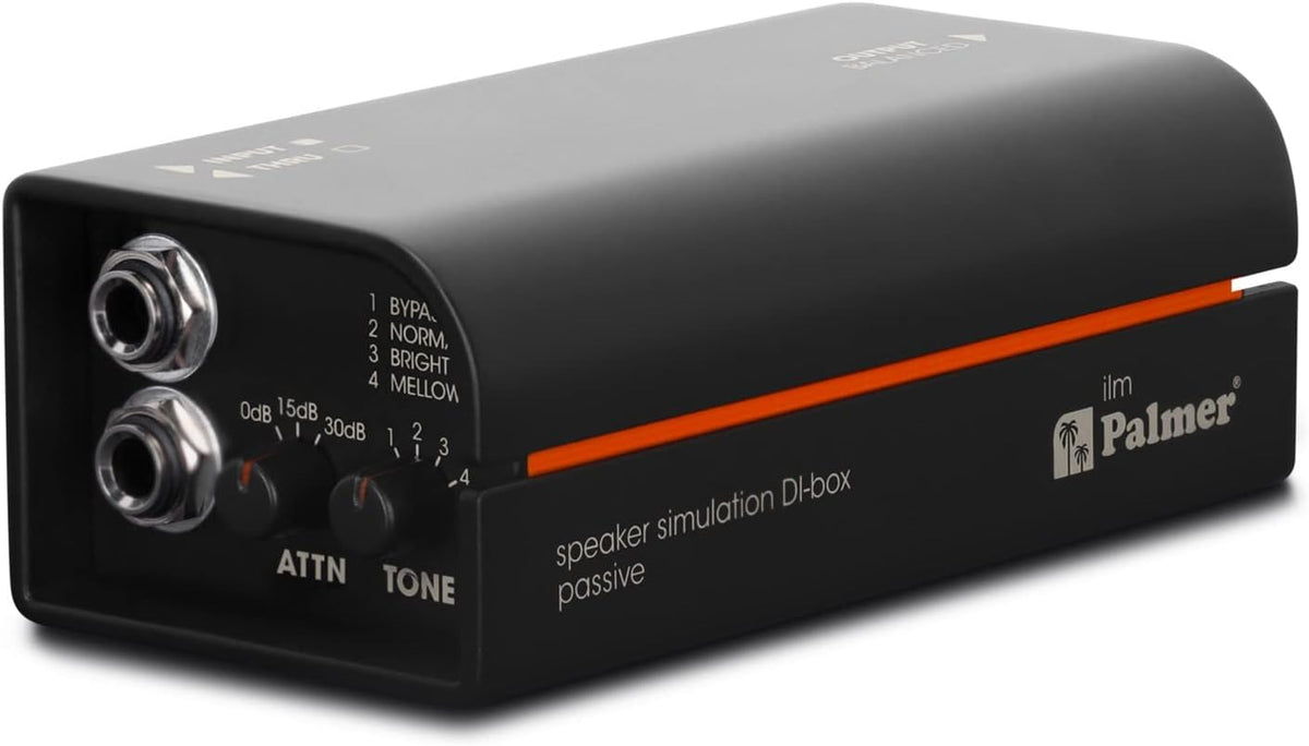 Passieve Speaker Simulatie DI-Box – Speaker Simulator – Luidsprekersimulatie – Direct Box – Gitaar DI-Box – 3 Klankstanden – Gebalanceerde XLR-Uitgang