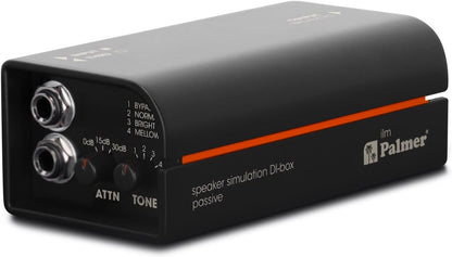 Passieve Speaker Simulatie DI-Box – Speaker Simulator – Luidsprekersimulatie – Direct Box – Gitaar DI-Box – 3 Klankstanden – Gebalanceerde XLR-Uitgang