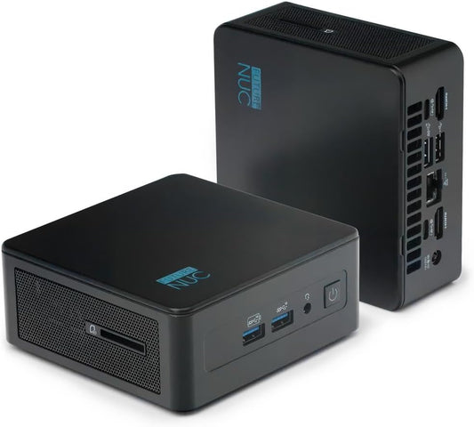 Pro NUC 12i5HP-W11P-512/2x8W6E Intel® Core™ i5 i5-12450H 16 GB DDR4-SDRAM 512 GB SSD Windows 11 Pro Mini PC Black