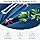 MAXYOYO Futon Matras, gewatteerd Japans vloermatras, gewatteerd bedmatrasoplegger, extra dik, opvouwbaar, ademend, vloerligbed, logeerbed voor camping en bank, flamingo, 135 x 200 cm