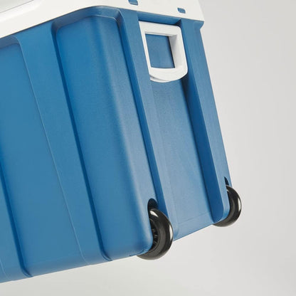 Mobicool MQ40W AC/DC draagbare elektrische koelbox met wielen, 39 liter, 12 V en 230 V voor auto, vrachtwagen, boot, camper en stopcontact
