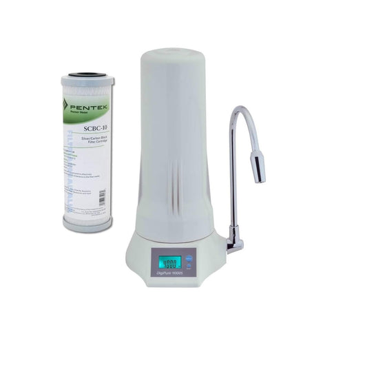 Waterfilter Onderkast – Keukenwaterfilter – Kraanfilter – Drinkwaterfilter – Onderbouwfilter – 0,5 Micron Actieve Kool – Ingebouwde Display