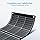 Ecosonique 300 W Foldable Portable Solar Panel Charger for Most Power Stations, 40 V MC4 Power Supply and Multiple Outputs, Folar Module for Camping, Outdoor, Motorhome - QUORE