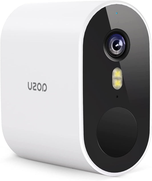 Draadloze Buitenbeveiligingscamera – Beveiligingscamera Buiten – Wifi Beveiligingscamera – Huisbeveiligingscamera – Buitencamera Draadloos – 5MP 3K Ultra HD – PIR Bewegingsdetectie Met 240 Dagen Batterijduur