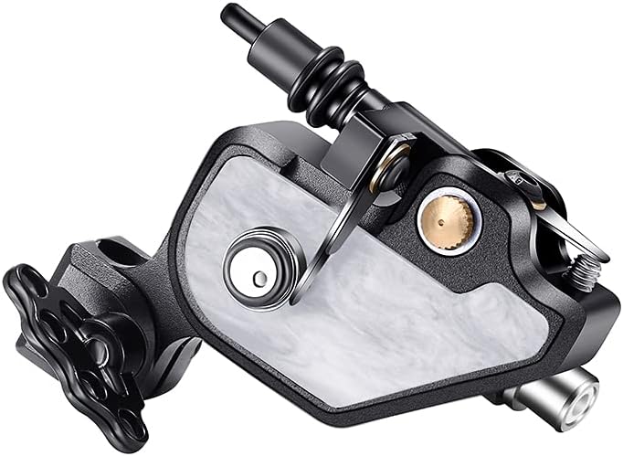 Mummy Roterende Tattoo Machine Japan Motor Aluminium CNC Frame 2.5-3.5mm Slag Lengte (R1-2)