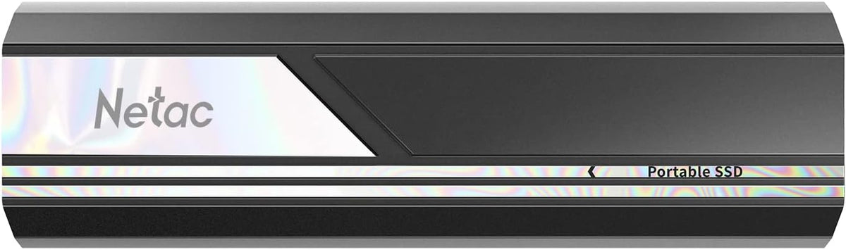 Netac ZX10 Extreme 2TB Portable NVMe SSD, USB-C, Up to 1050MB/s Read Black Solid State Drive - QUORE