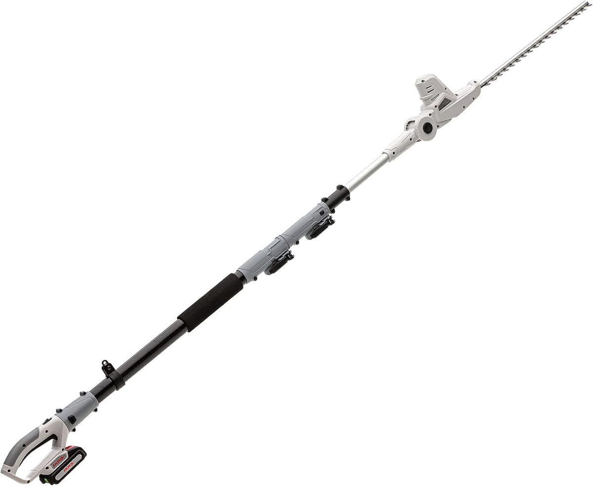 IKRA Accu Telescopische Heggenschaar ICPH 2040, incl. 2x accu 20V, snellader & schouderriem