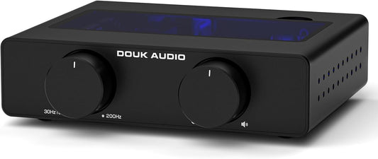 Douk A5 Stereo versterker met TPA3255 chips, Class D Amplifier High-Pass filter, mini-versterker voor desktop-plankluidsprekers