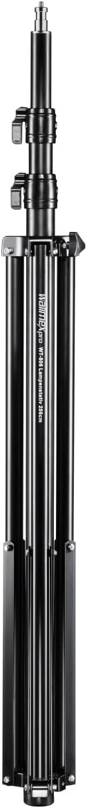 Walimex Pro LED Round 300 verlichtingsset met statief (300 LED, 5600K daglicht, traploos dimbaar)
