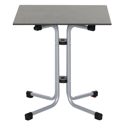 Siena Garden 01914560 klaptafel Sola 65x65 cm, zilver