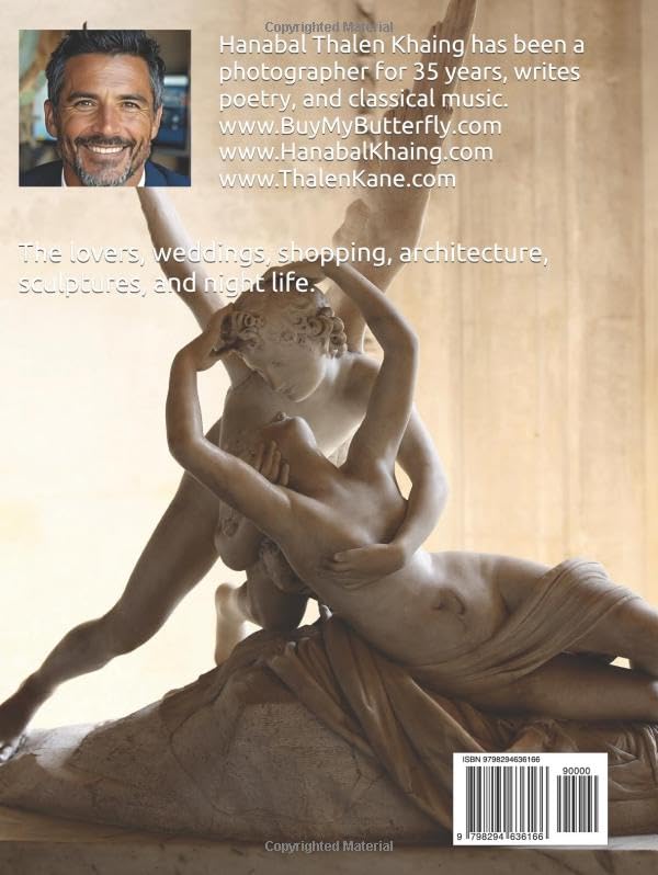 Coffee Table Paris Photography: The lovers, weddings, shopping, architecture, sculptures, and night life.