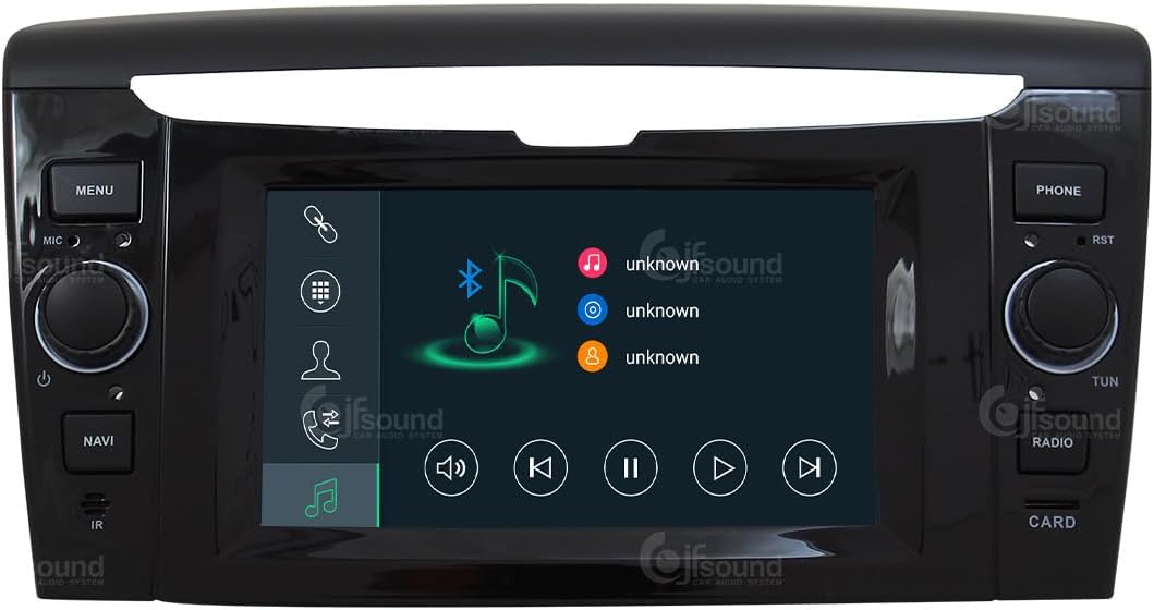 Autoradio Lancia Ypsilon – Navigatiesysteem – Multimedia Receiver – Android Radio – Auto Entertainment – 7-inch Touchscreen – Bluetooth WiFi Connectivity