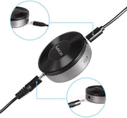 Chromecast - Streaming Box - AudioCast - Wifi & Audio-Adapter - DLNA Airplay-Ontvanger -  Compatibele met PC - Tablet - Smartphone - AUX - 25W - 8 x 8 x 6 cm - Zwart