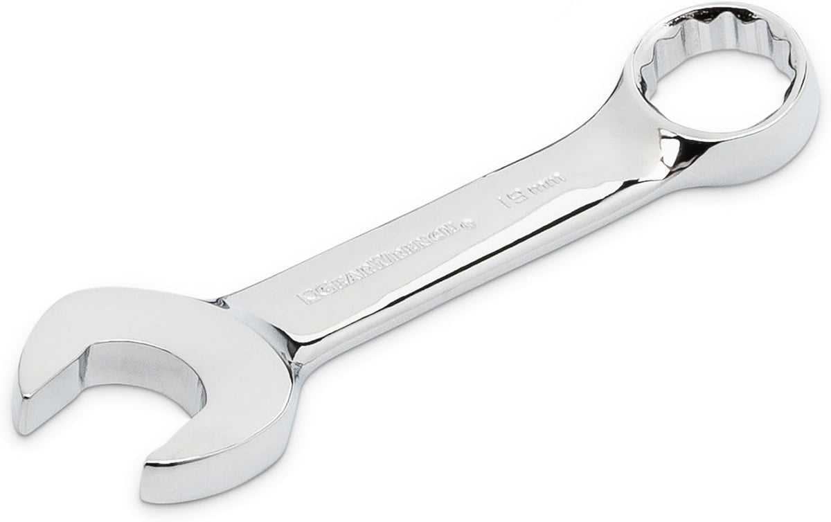 Stubby Ringsleutelset – Ringsleutelset – Steeksleutelset – Moersleutelset – Sleutelset SAE Metrisch – 20-delig Compact – Roestvrij Gelegeerd Staal – 15° Offset Uiteinde