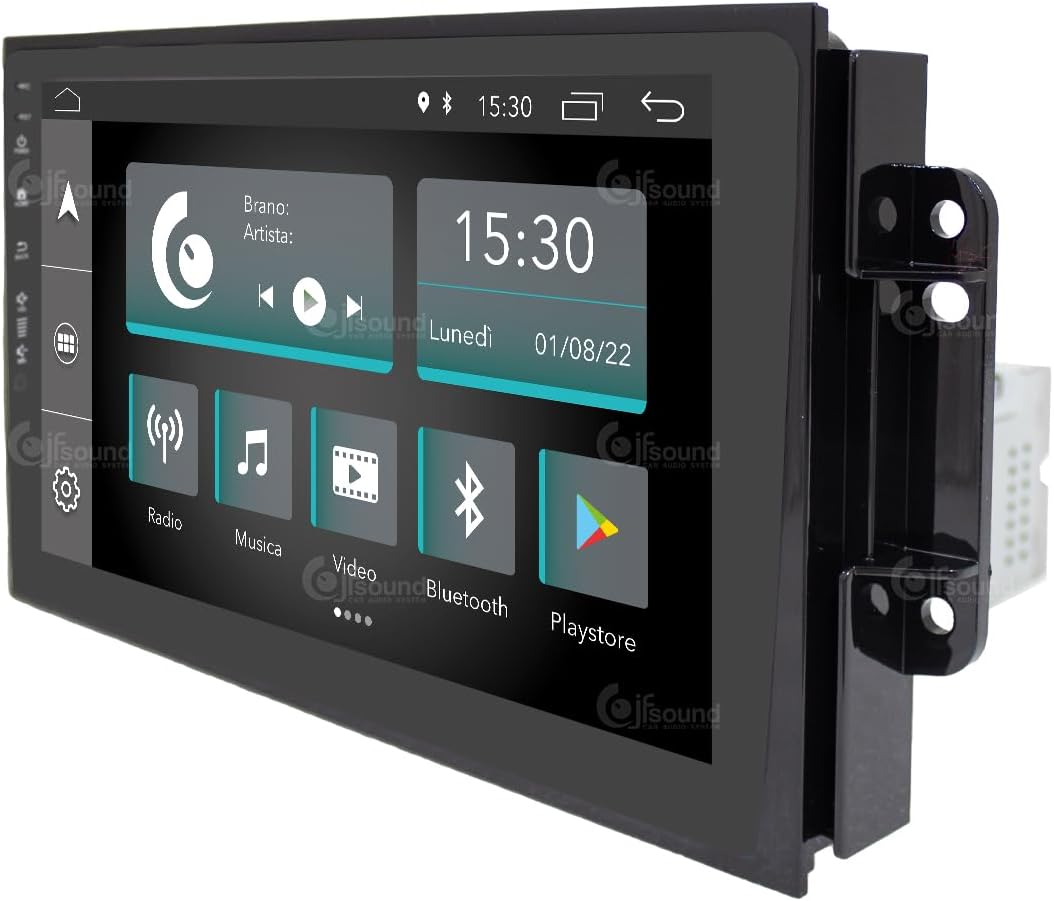 Autoradio DR 3 – Multimedia Radio – Navigatiesysteem – Inbouw Autoradio – Bluetooth Radio – 9 Inch Touchscreen – Android GPS & CarPlay Integratie