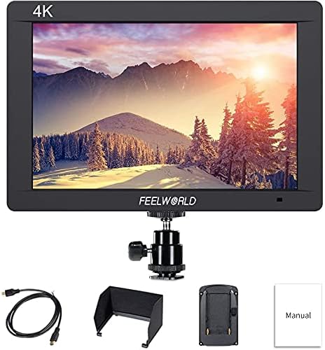 Feelworld FW703 7 Zoll Kamera DSLR Monitor veld Full HD Focus Video Assist 1920x1200 IPS mit 4K HDMI 3G SDI Input Output Histogram