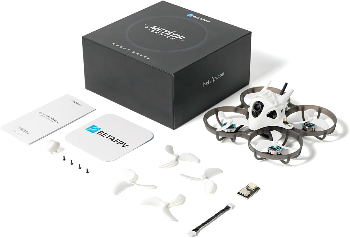 BETAFPV ELRS Meteor75 Pro P1 1S Brushless Cinewhoop Drone Quadcopter with 1080P P1 Air Unit HD VTX, Matrix 1S 3IN1 HD FC, 1102 22000KV Motor, 45mm 3-Blade Prop for FPV Cinematic, Fly Time Up to 5.5Min