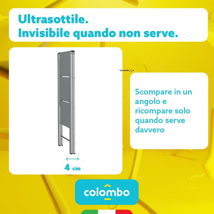 Colombo Ladder van geanodiseerd aluminium Leonardo 3 g