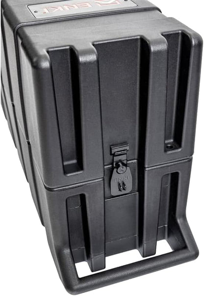 ENKI AMG-2 EXV Double Electric Gitaar Case 3e generatie, zwart, Flight Case