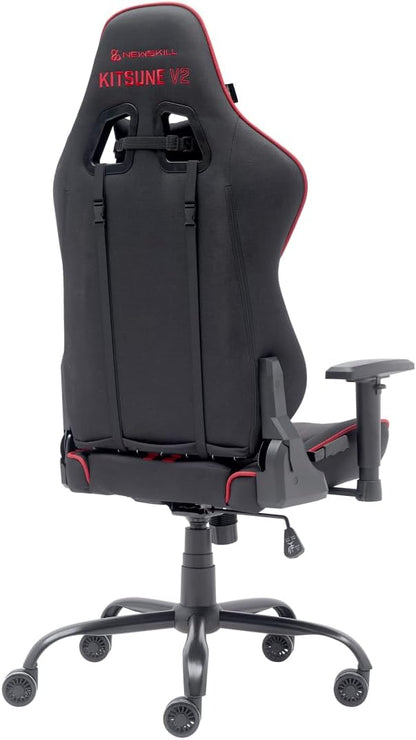 NEWSKILL Kitsune V2 Gamingstoel, rood, ademende stof