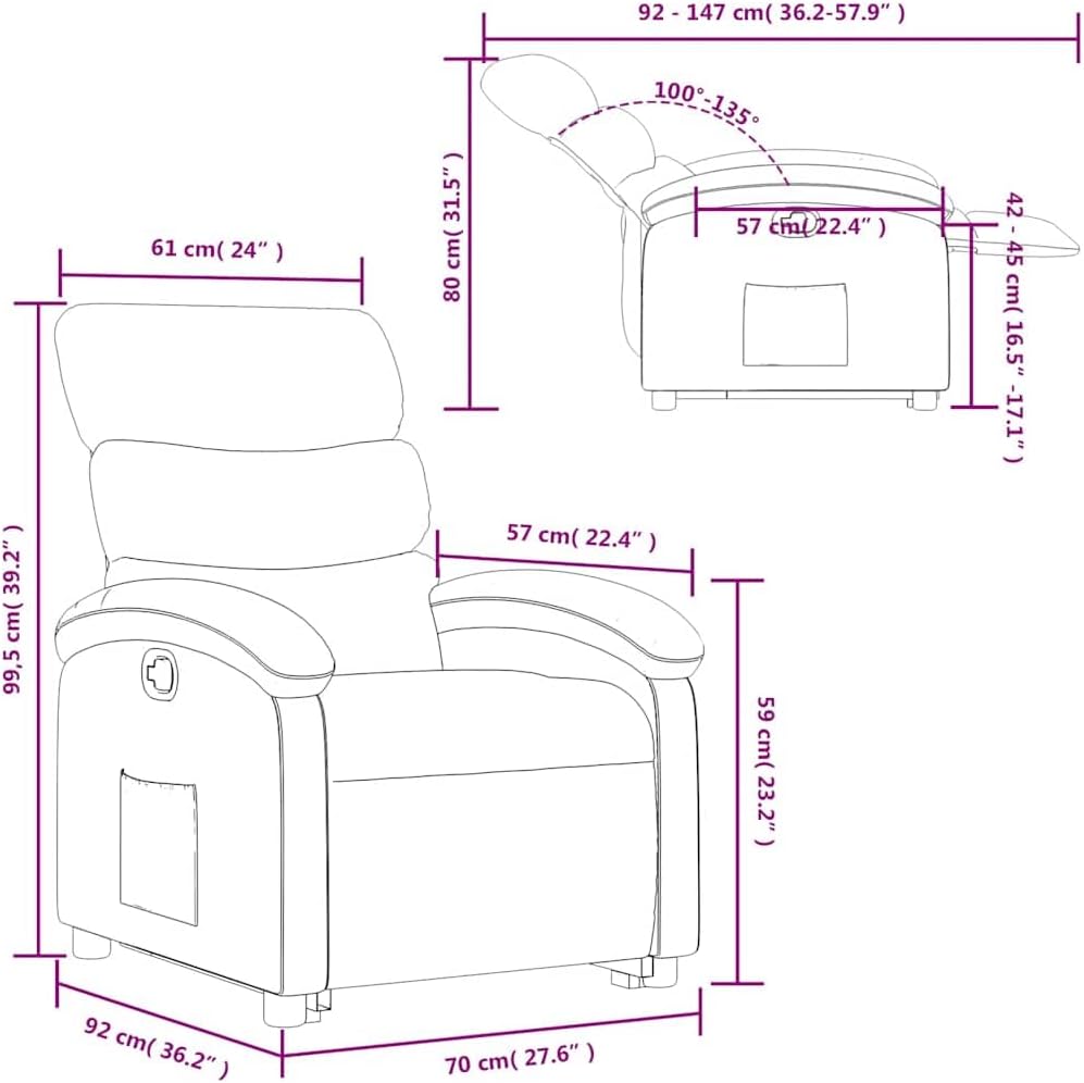 vidaXL Stand Up Chair Faux Leather Grey, Stand Up Chair, Stand Up Chair, Stand Up Chair, Stand Up Chair, Senior Chair, Stand Up Chair, Stand Up Chair, Stand Up Chair