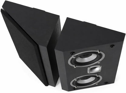 Dynavoice Magic FX-4 – Set Dolby Atmos Hoogteluidsprekers | Zwart | Zwarte Stoffen Frontgrill | 28,8° Afstraalhoek | Wand- of Plafondmontage