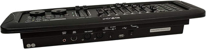 Involight ScanControl DMX-512 controller, 12 apparaten met elk tot 16 DMX-kanalen bestuurbaar, jogwheels, USB