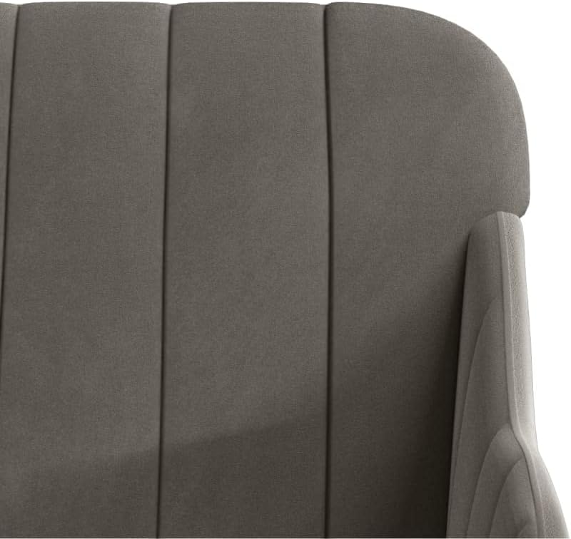 vidaXL Bankje 110x76x80 cm fluweel donkergrijs, zitbank, eetbank, 2-zitsbank, halbank, tweezitsbank, bankje, zitbankje, halbankje, eetbankje
