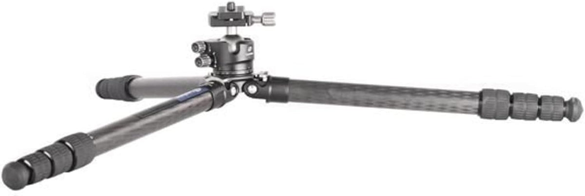 Carbon statief met kogelkop – Fotostatief – Camerastatief – Driepoot – Tripod – 10-Laags Carbon – Verstelbare Poten in 3 Hoeken