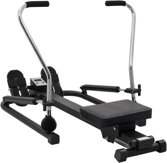 Rowing machine with 5 levels and hydraulic resistance - QUORE