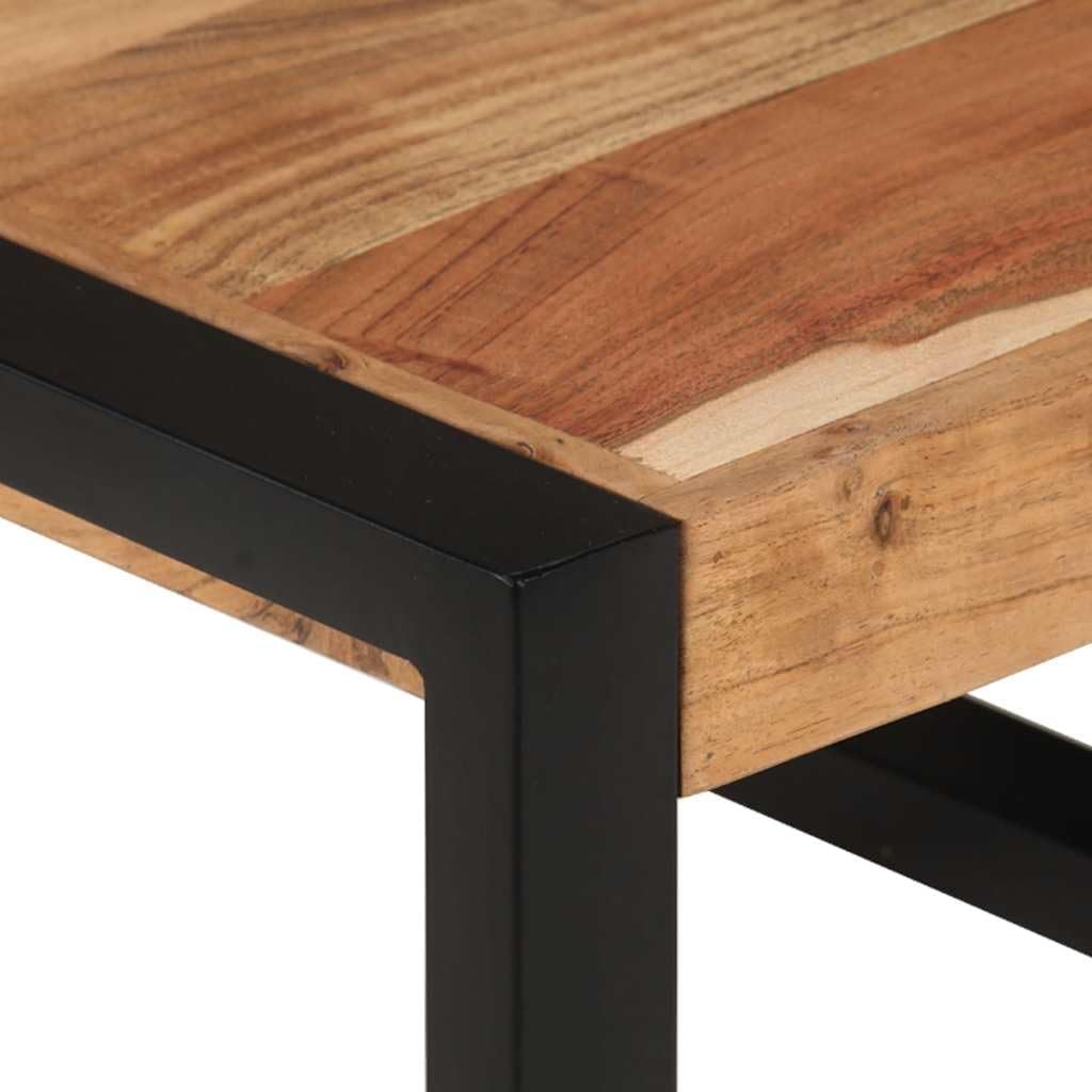 vidaXL Table set 3 pcs solid wood