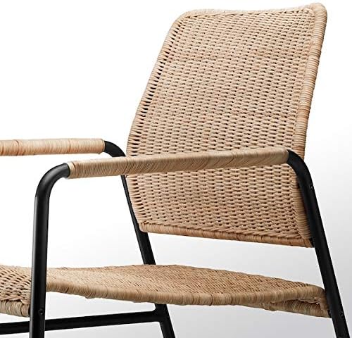 Rotan Fauteuil – Rieten Stoel – Zithoekstoel – Lounge Stoel – Binnenfauteuil – Duurzaam & Lichtgewicht – Eenvoudig Te Onderhouden