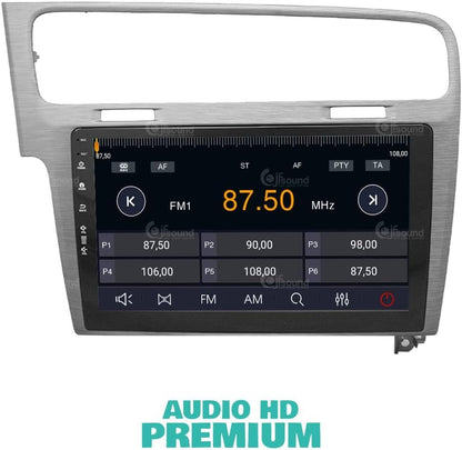 Autoradio Volkswagen Golf 7 – Multimedia Speler – Navigatiesysteem – Car Stereo – Touchscreen Radio – 10 Inch Display – Android Auto & Apple CarPlay – Bluetooth & WiFi Connectivity