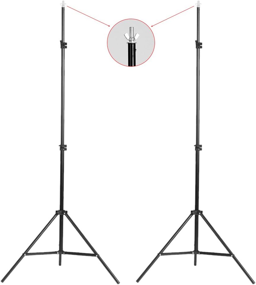 Fotostudioset – Fotostudioverlichtingsset, Achtergrondset, Softboxset, Studiolichtset – Met 3 Achtergrondkleuren Zwart, Wit En Groen – 1,8 X 2,8 M Achtergrondsteun – 2 Softboxen 50 X 70 Cm En 5-In-1 Reflector