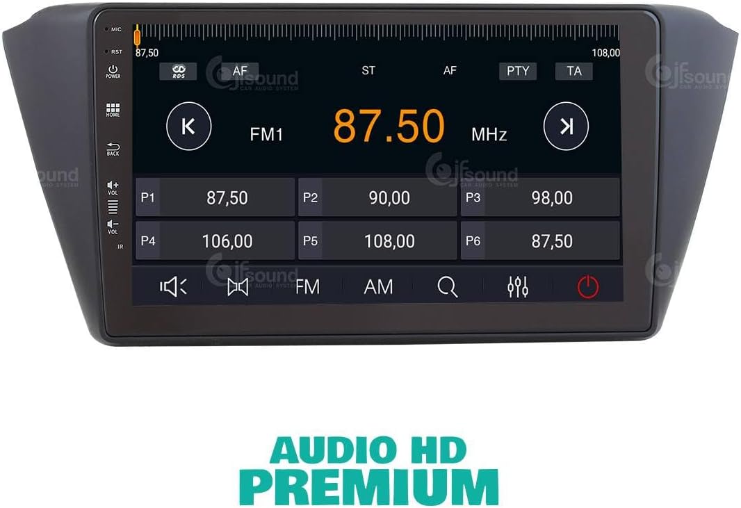 Autoradio Skoda Fabia – Multimedia Systeem – Navigatie – Bluetooth Radio – Touchscreen – 9 Inch – 8-Core Processor – CarPlay & Android Auto